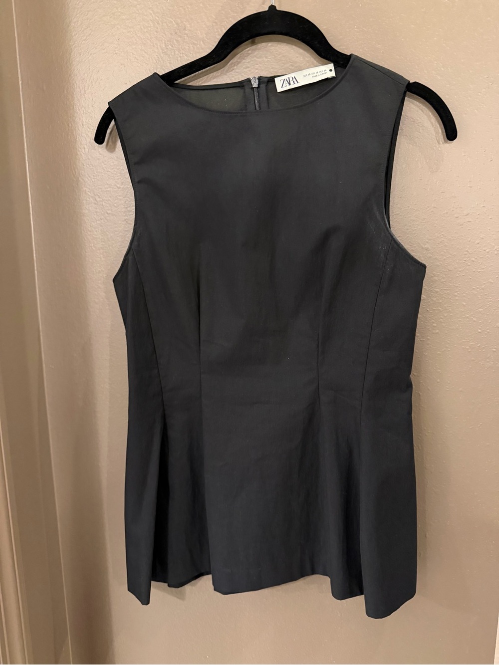 Zara PEPLUM TOP ZW COLLECTION